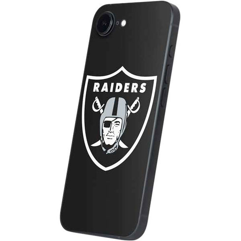 NFL Las Vegas Raiders Large Logo iPhone 16e Skin